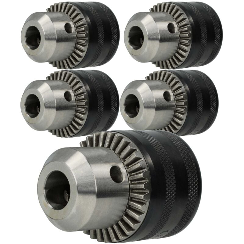 foto del prodotto kress 5x mandrino a cremagliera 1,5 13mm 13mm 1 2 x 20 compatibile con universale aeg, berner trapano