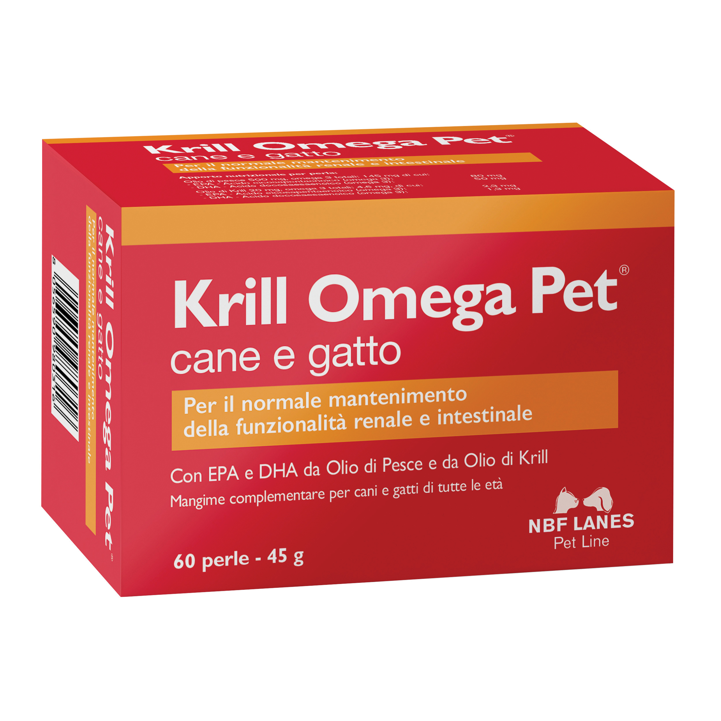 foto del prodotto krill omega pet 60 perle
