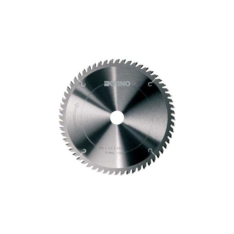 foto del prodotto krino lama circolare x legno 27070 mm 250x30 denti 80 1 pezzo