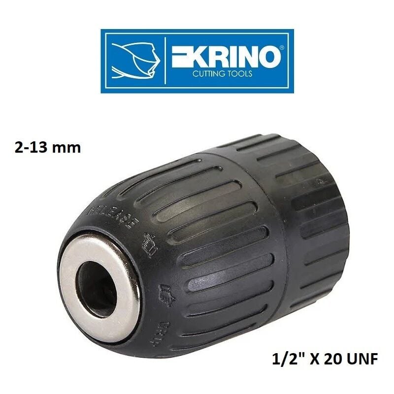 immagine 0 del prodotto krino mandrino autoserrante 1 2 20 unf no chiave per elettroutensili reversibili