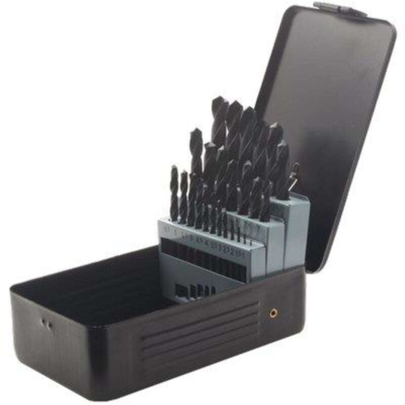 foto del prodotto krino - punta trapano hss rullata in astuccio mm 1,0 13 cf pz 25