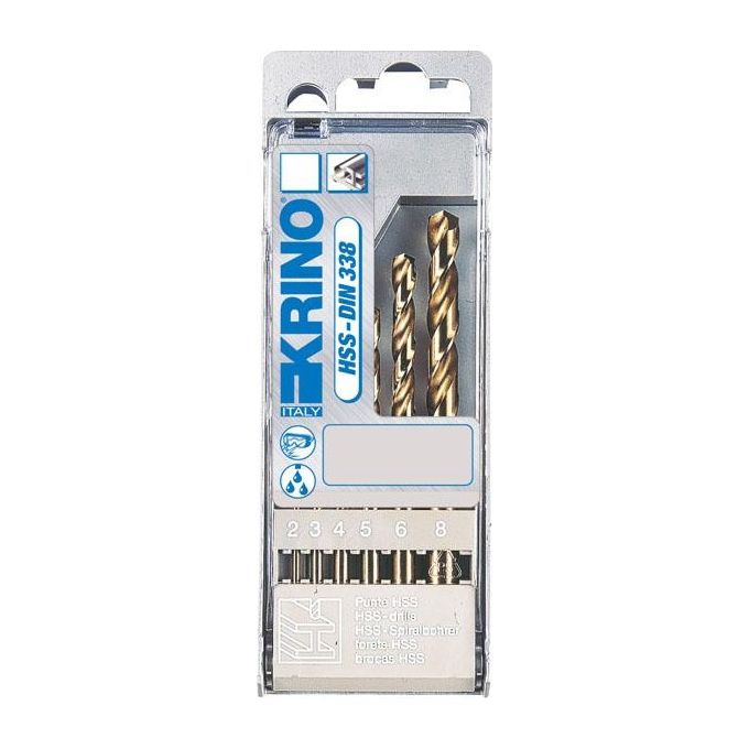 foto del prodotto krino punte hss cobalto box pl pz. 6 mm 2 8 krino