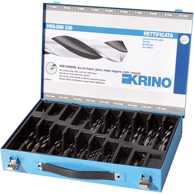 foto del prodotto krino punte per metallo hss rettificate standard cf. 150 pz