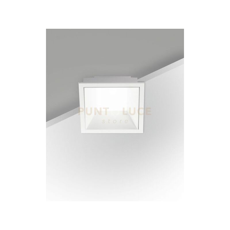 foto del prodotto kris incasso quadrato bianco 2700k 890lm 8w dimmerabile