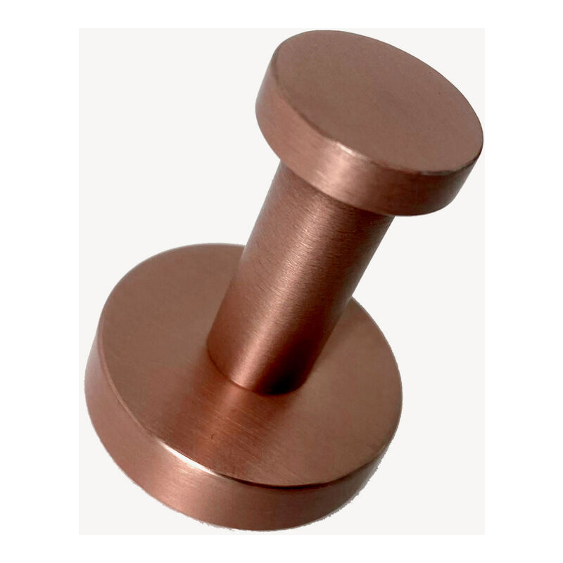 foto del prodotto kroos - appendiabiti a gancio singolo in oro rosa spazzolato - tokio