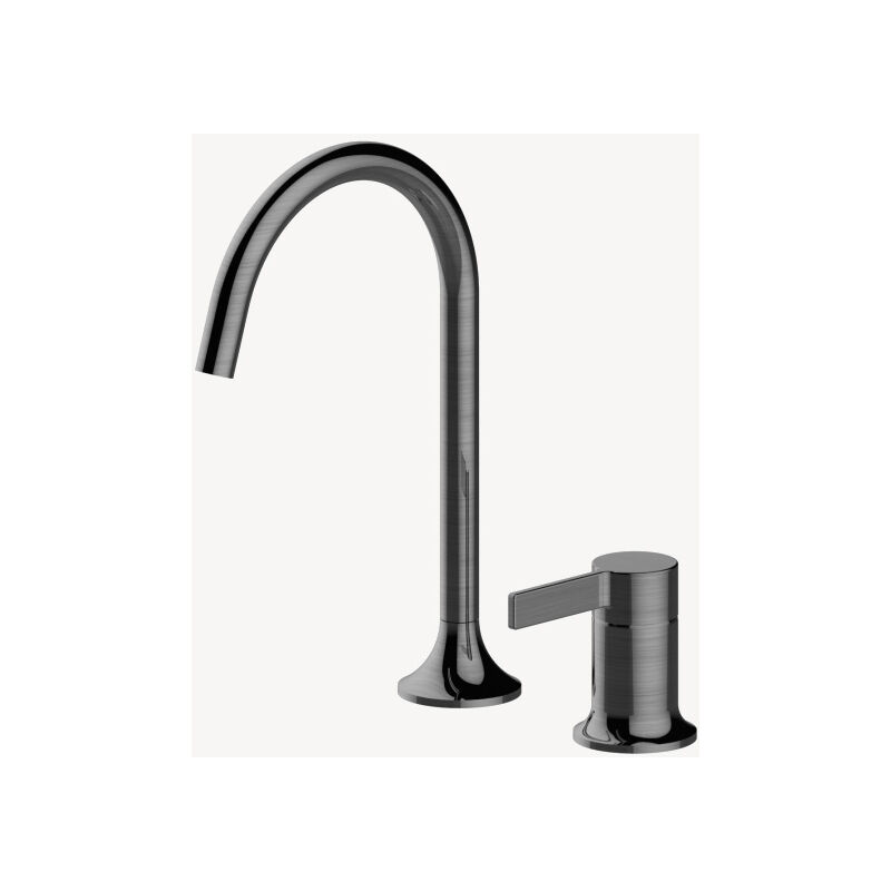 foto del prodotto kroos miscelatore per lavabo a due fori gun m tal