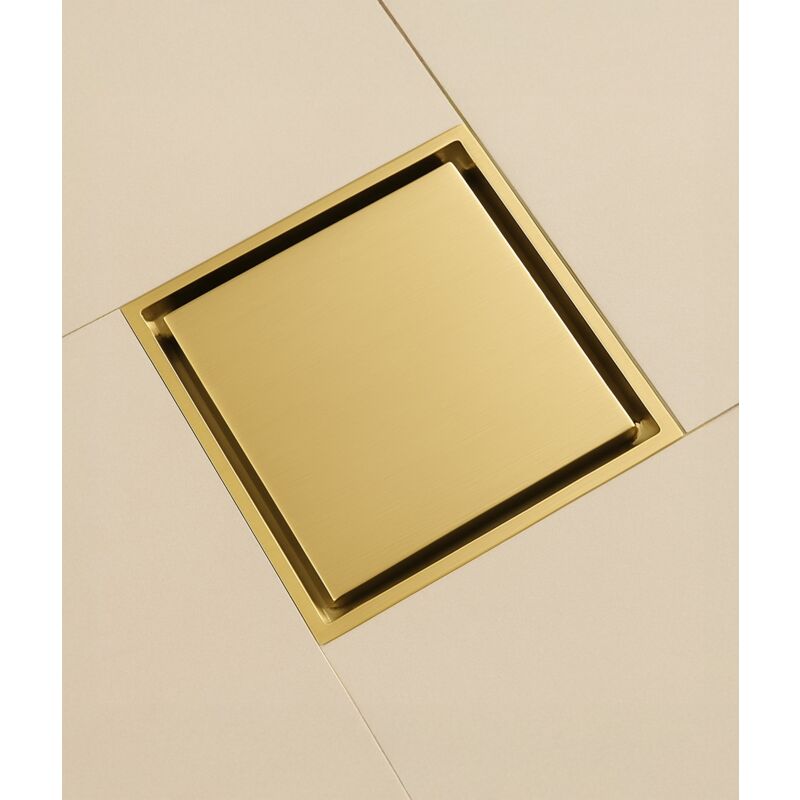 foto del prodotto kroos - scarico a pavimento quadrato - dor bross