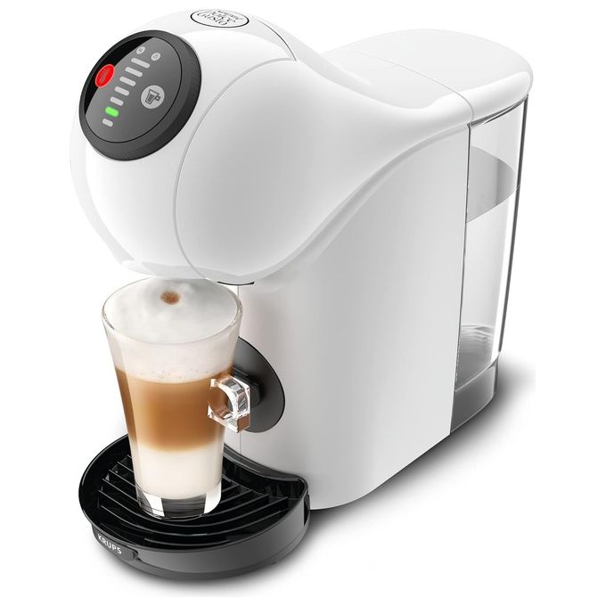 foto del prodotto krups kp2431k genio s macchina per caffe espresso automatica in bianco per bevande in capsula