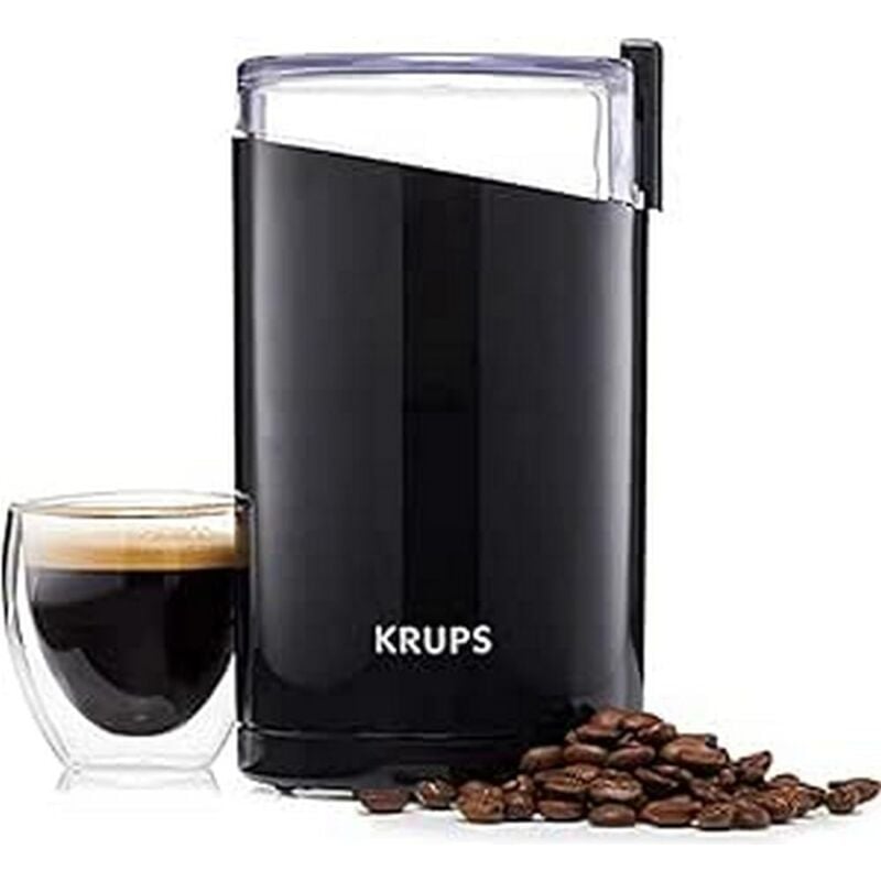 foto del prodotto krups macinacaff a doppia lama, 240 v, nero