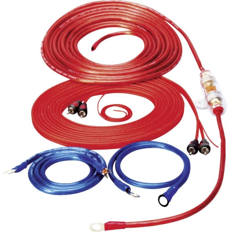 foto del prodotto ks 10 kit di collegamento amplificatore hifi per auto 10 mm sinuslive