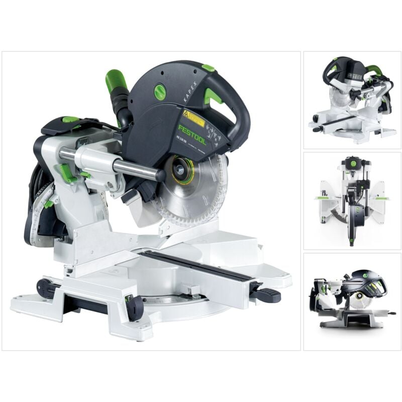 foto del prodotto ks 120 eb kapex taglio trasversale 1600w 260 mm 561283 lama hw festool