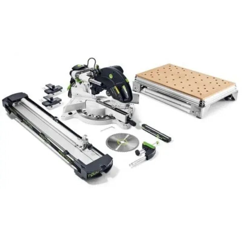 foto del prodotto ks 120 reb set mft troncatrice radiale kapex con piano multifunzione festool