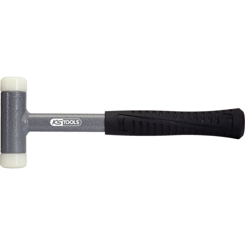 foto del prodotto ks tools 140.5274 mazzuola, antirimbalzo, con manico tubolare in acciaio indeformabile