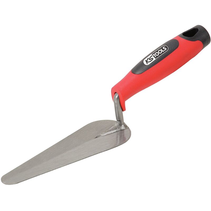 foto del prodotto ks tools 144.0233 cazzuola a lingua di gatto, 160 mm, impugnatura bi componente