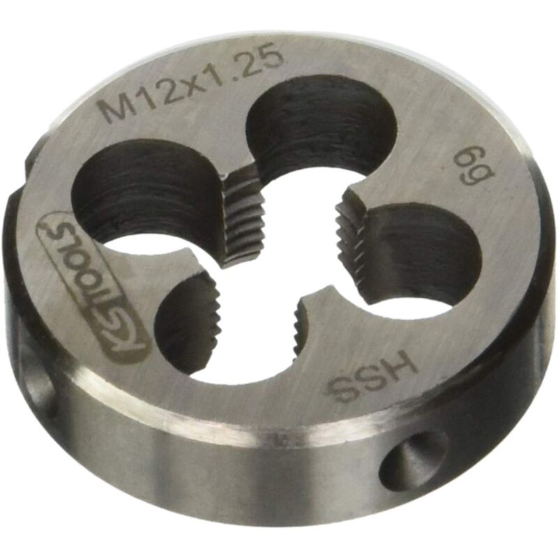 foto del prodotto ks tools 332.1012 filiera in hss mf, m12x1.25
