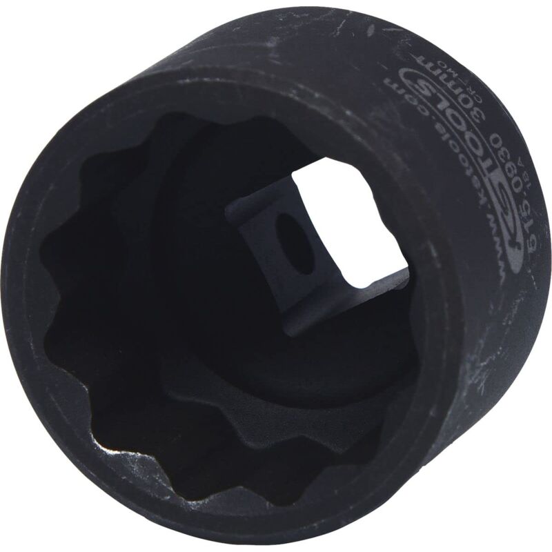 foto del prodotto ks tools 515.0930 bussola poligonale 1 2 per avvitatori ad impulsi, corta, 30 mm