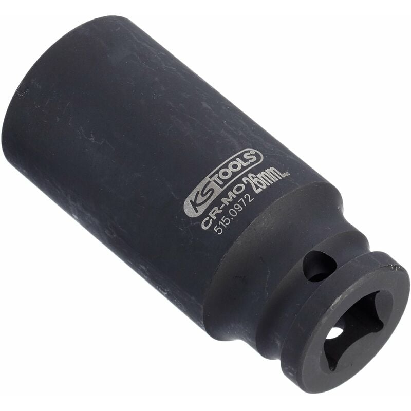 foto del prodotto ks tools 515.0972 bussola poligonale 1 2 per avvitatori ad impulsi, lunga, 26 mm