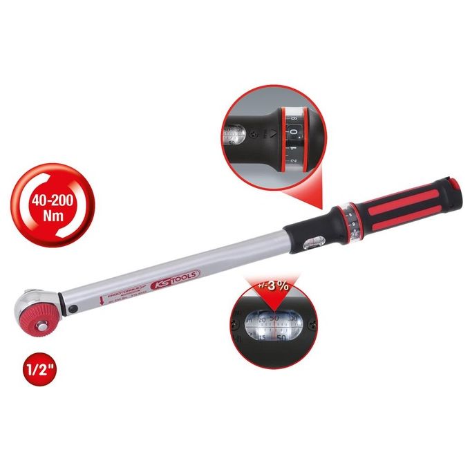 foto del prodotto ks tools 516.6042 chiave dinamometrica