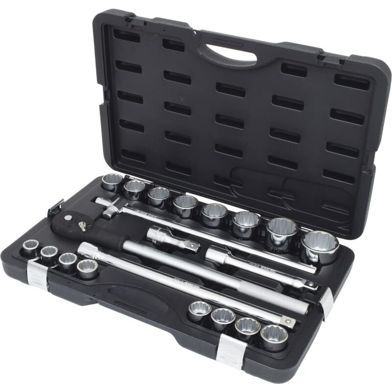foto del prodotto ks tools 911.0751 serie di chiavi a bussola, 21 pezzi, 3 4 