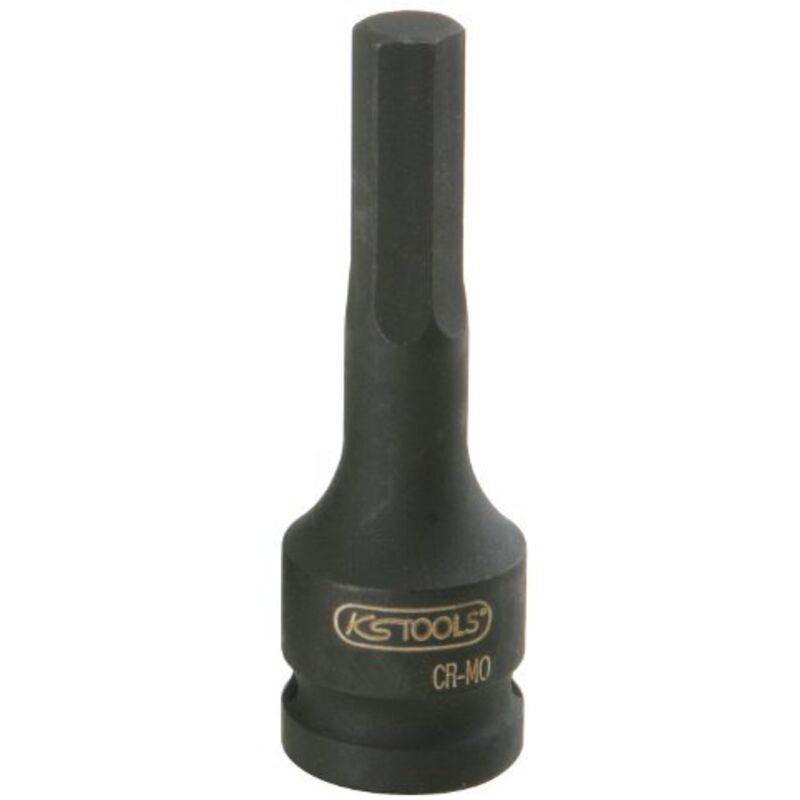 foto del prodotto ks tools 911.0930 bussola per avvitatori ad impulsi per viti a esagono incassato, lunga, 14 mm, 1 2