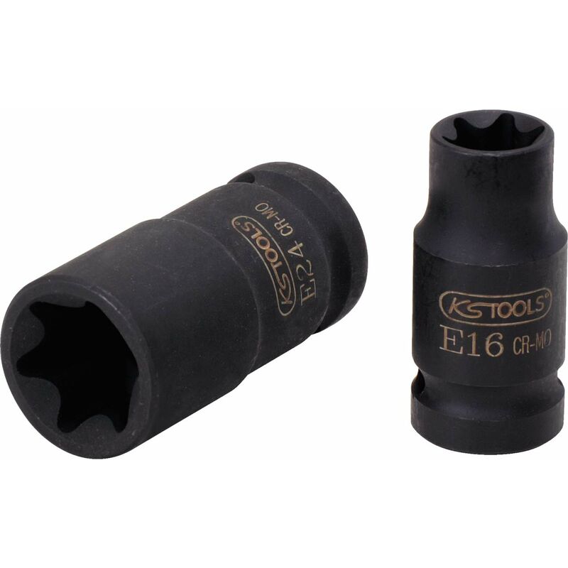 foto del prodotto ks tools 911.0963 1 2 bussola per avvitatori ad impulsi torx, corta, e18