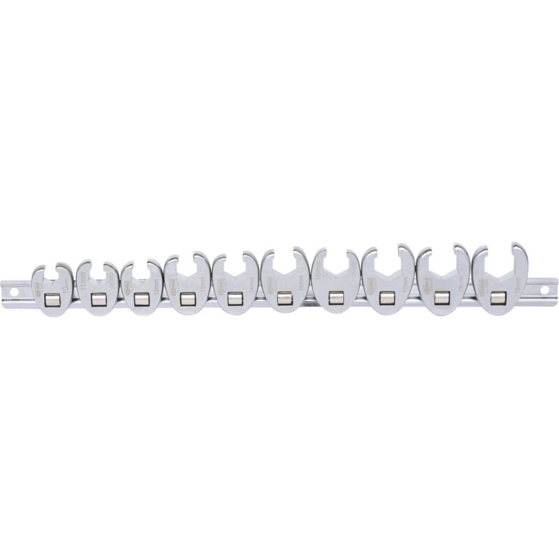 foto del prodotto ks tools 913.3800 serie di chiavi a forchetta ad innesto, esagonali, 10 pezzi, 10 19 mm, 3 8 