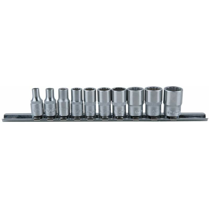 foto del prodotto ks tools 917.0625 serie bussole poligonali 1 4 , 10 pz