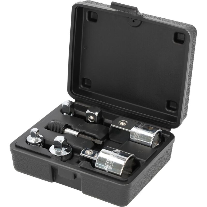 foto del prodotto ks tools 918.0707 1 4' 3 8' 1 2' 3 4' serie di bussole di maggiorazione e riduzione chrome 7 pz