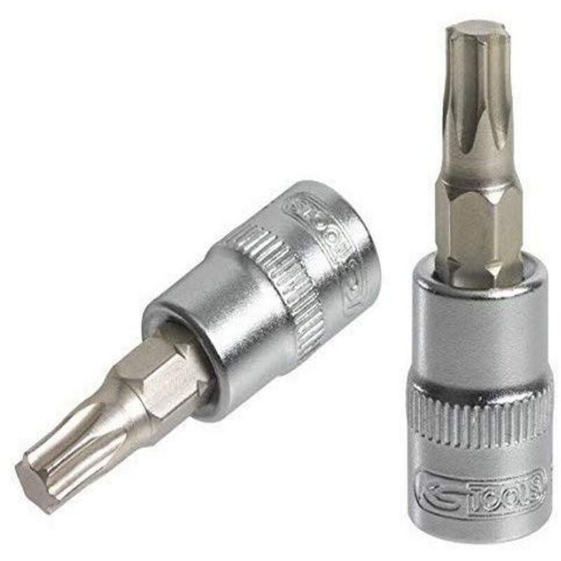 foto del prodotto ks tools 922.1482 inserti per avvitatore chiavi torx 1 4 l.37 mm t25