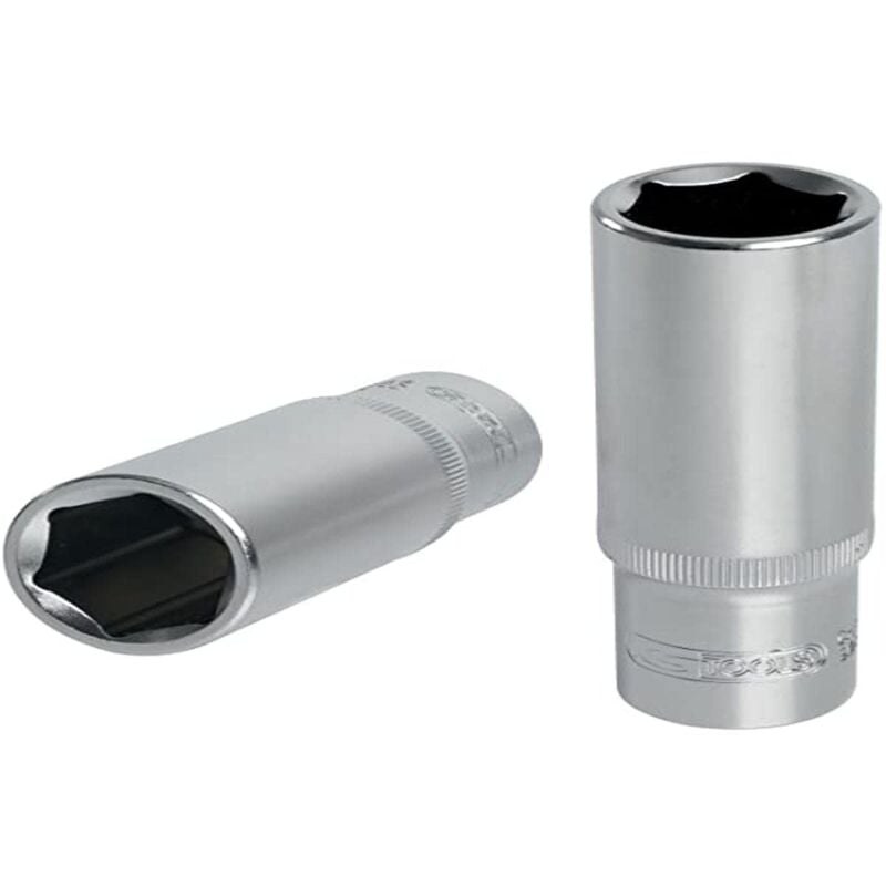 foto del prodotto ks tools 922.3874 bussola lunga ultimate 6 scanalature 3 8 24 mm