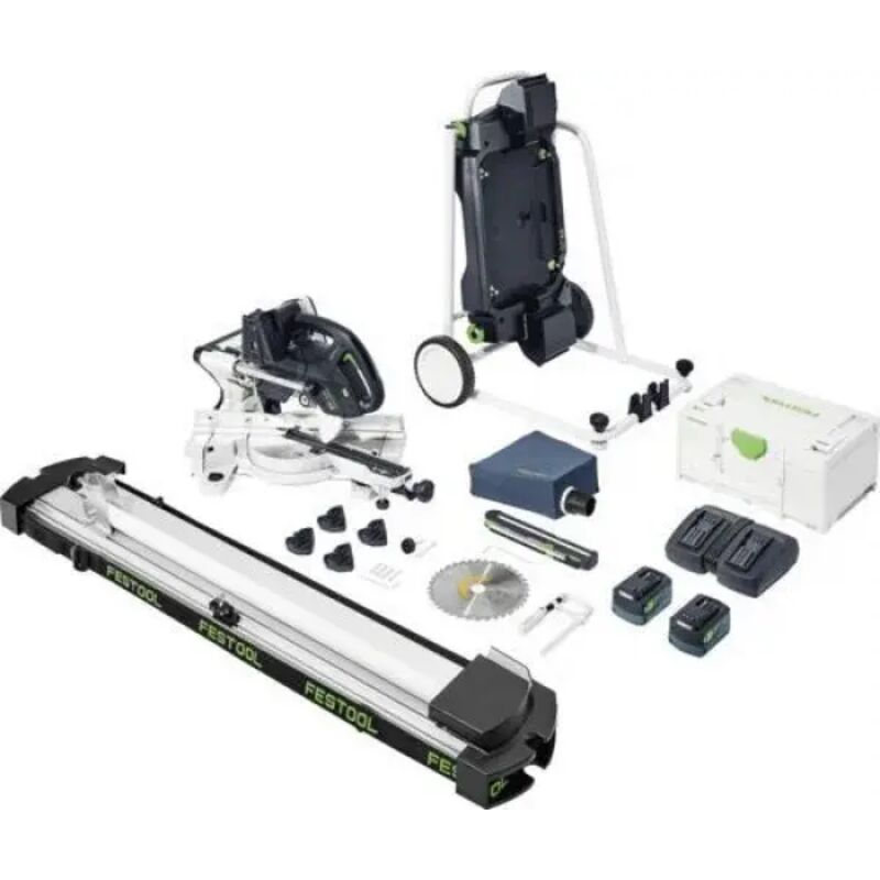 foto del prodotto ksc 60 5,0 eb i ug set troncatrice radiale brushless 18 36 v festool