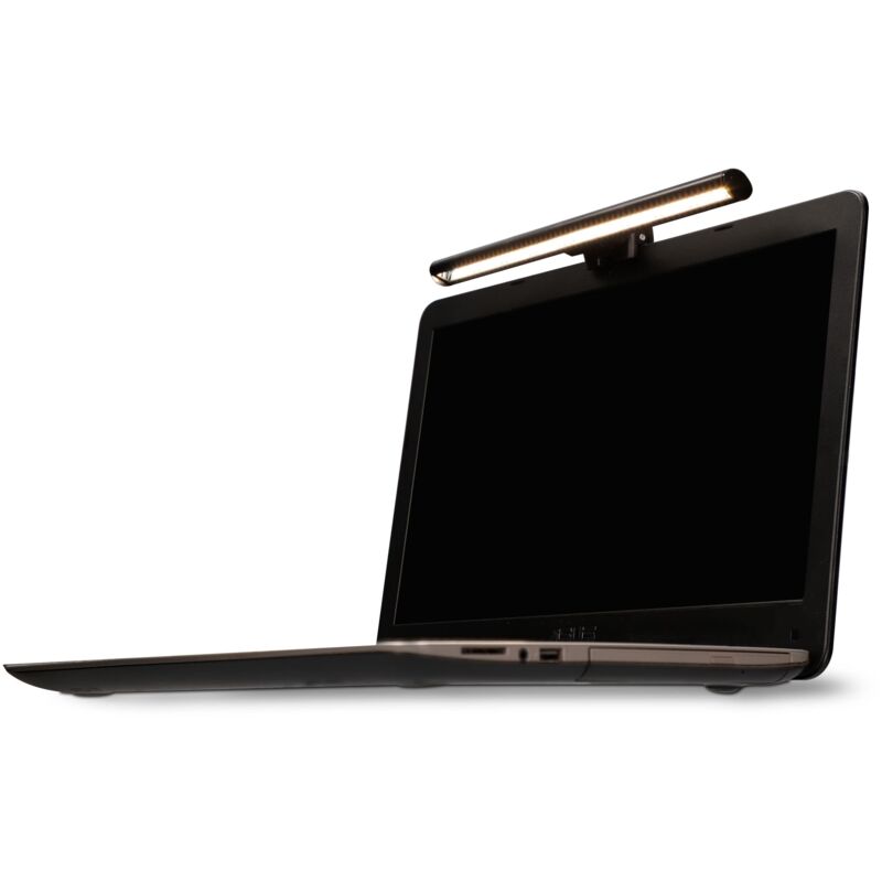 foto del prodotto ksix lampada a bastone da lettura per schermi, usb, antiabbagliamento, luce calda, luce fredda