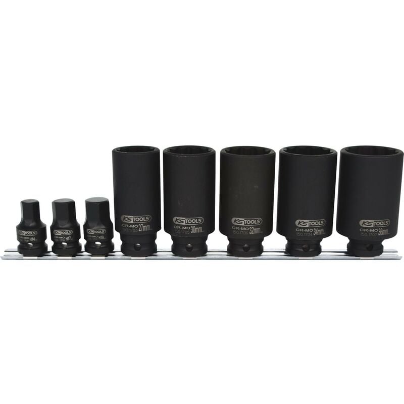 foto del prodotto kstools 1 2 serie di bussole p.albero di trasmissione,8 pz