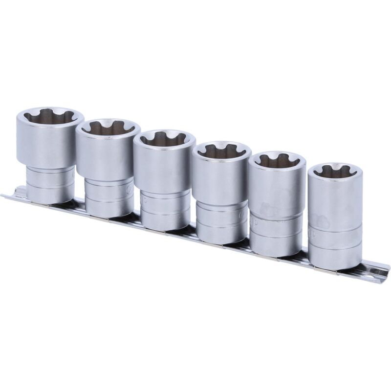 foto del prodotto kstools 1 2 serie di bussole torx e plus,6pz.epl22 epl32