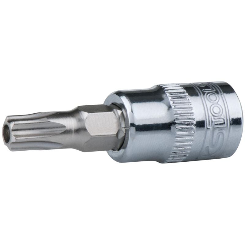 foto del prodotto kstools 1 4 bussola p.viti torx c.foro chrome tb30