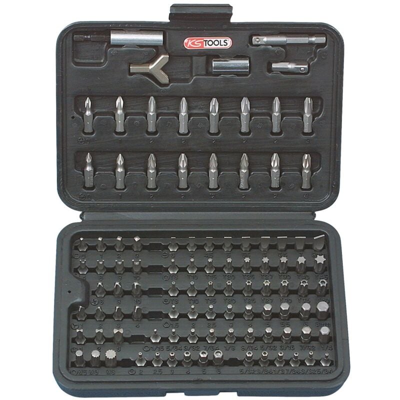 foto del prodotto kstools 1 4 serie di inserti, 100 pz