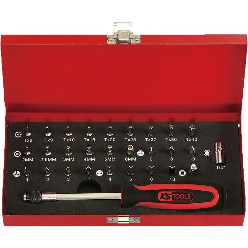 foto del prodotto kstools 1 4 serie di inserti,29 pz