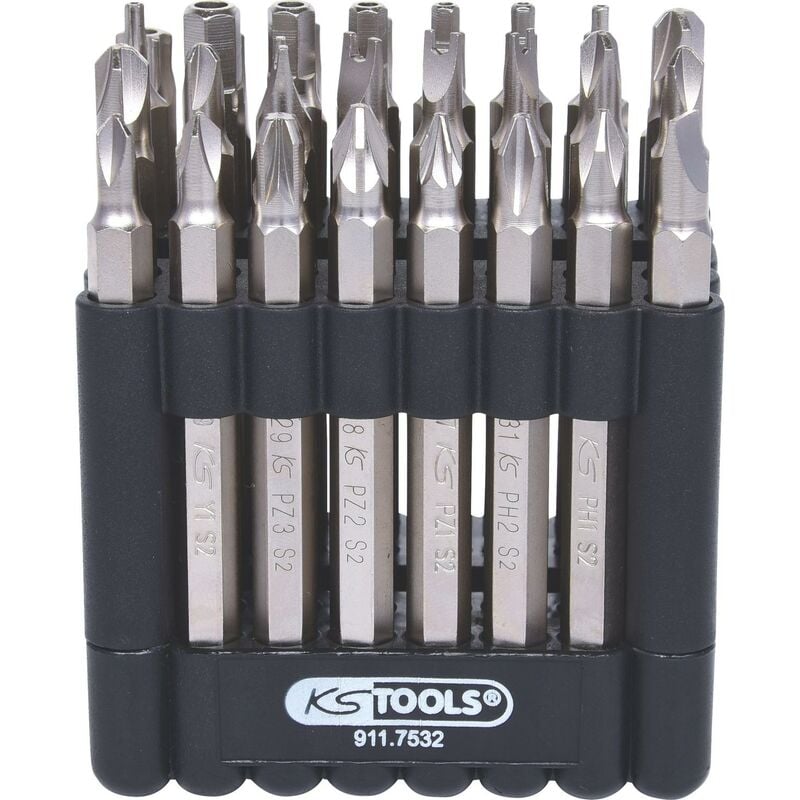 foto del prodotto kstools 1 4 serie di inserti,32pz.75mm