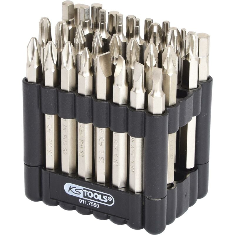 foto del prodotto kstools 1 4 serie di inserti,32pz.75mm