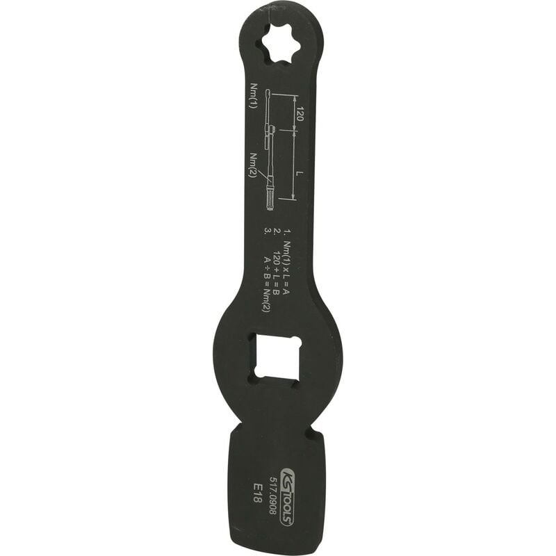 foto del prodotto kstools 3 4 chiave torx per avvitatore elettrico con 2 superfici di battuta, e18