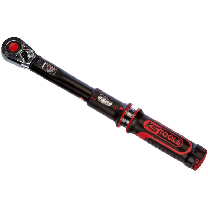 foto del prodotto kstools 3 8 chiave dinamometrica ergoprec c.testa a cricco reversibile,10 50nm