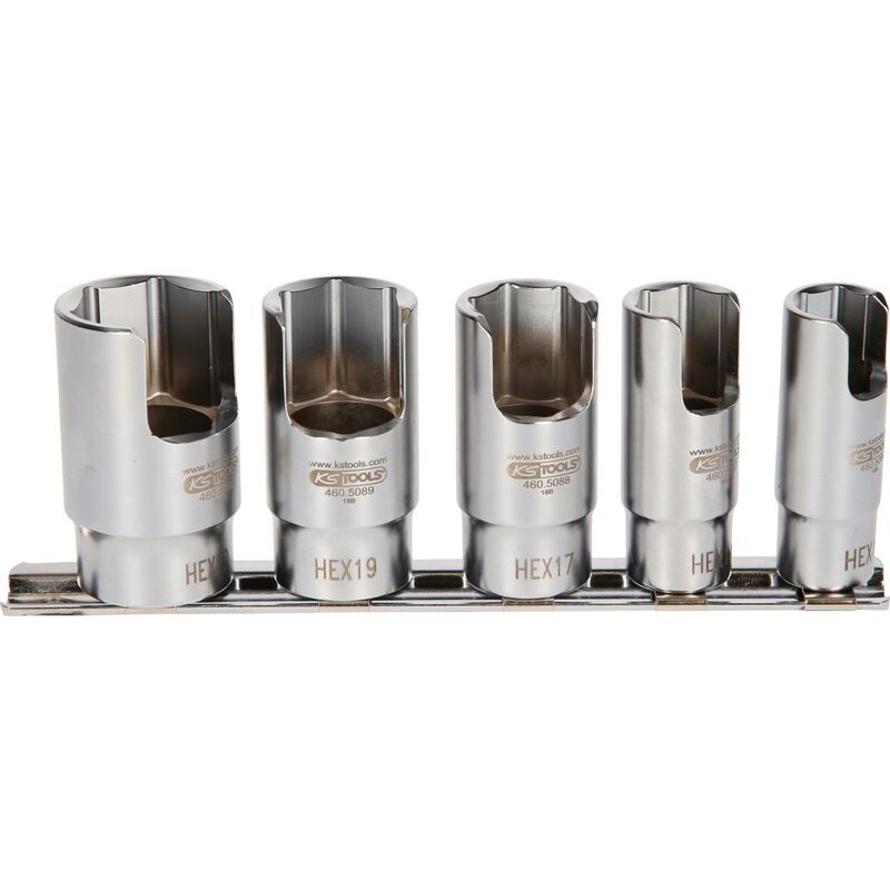 foto del prodotto kstools 3 8 serie bussole raccordo tubi speciale angolato, 5 pz