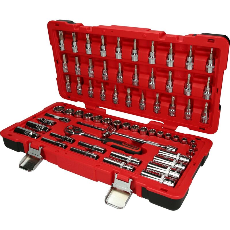 foto del prodotto kstools 3 8 serie di chiavi a bussola chrome 66 pz
