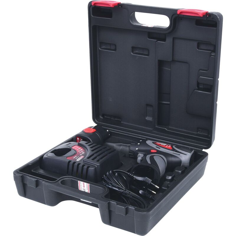 foto del prodotto kstools avvitatore a batteria 1 4 24nm, 400 g min 10,8v, con 1 batteria e 1 caricatore