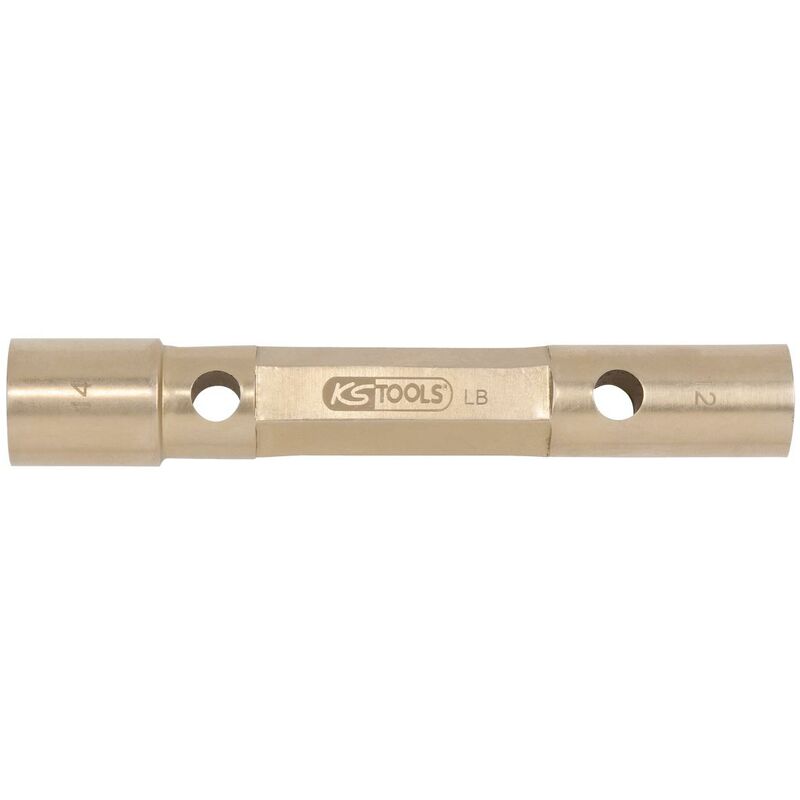 foto del prodotto kstools bronzeplus chiave a bussola esagonale 10x11 mm su ambo i lati