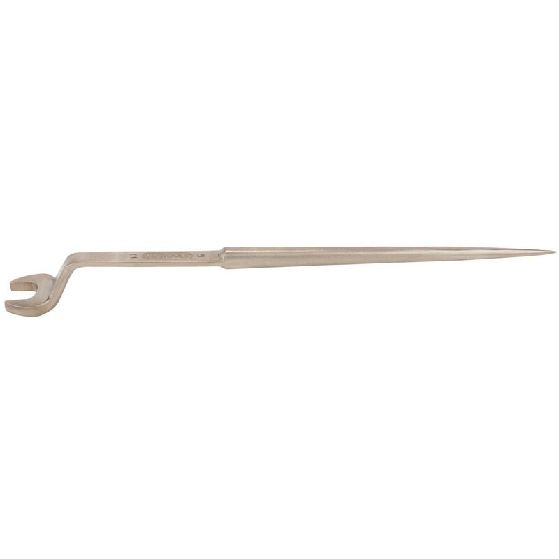 foto del prodotto kstools bronzeplus chiave a forchetta per montaggio con perno, curvata 24 mm