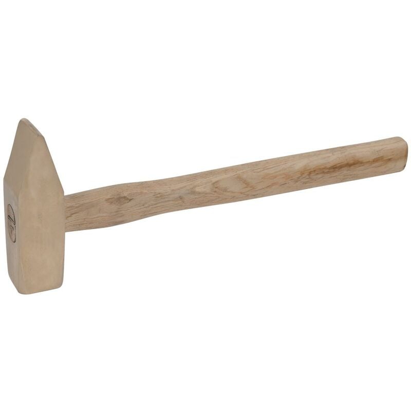 foto del prodotto kstools bronzeplus martello, 700g, forma americana, manico in hickory