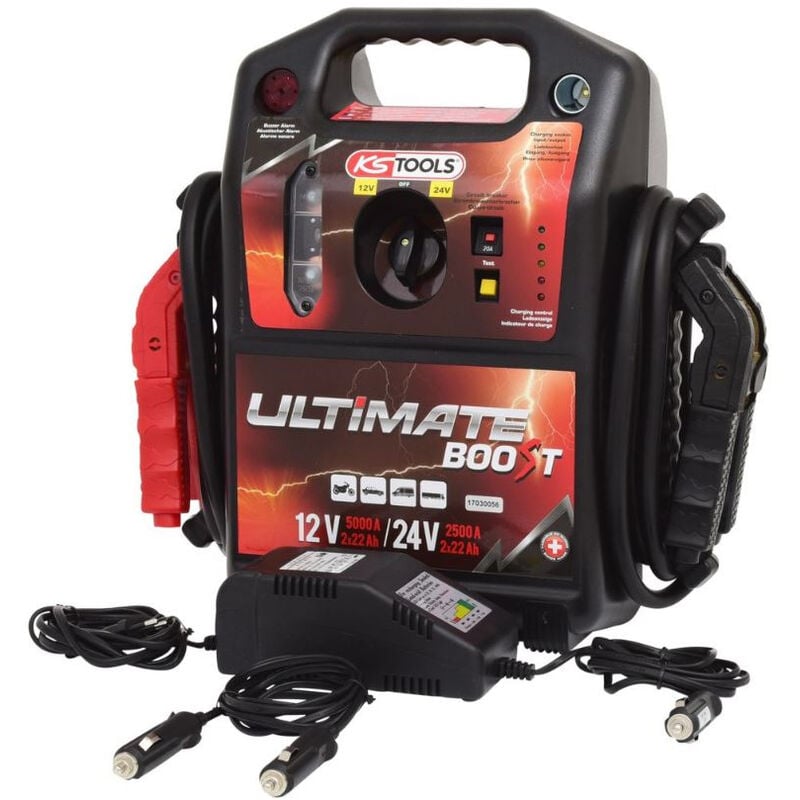 foto del prodotto kstools carica batteria 12v 24v 5000a 2500a ks tools 550.1820