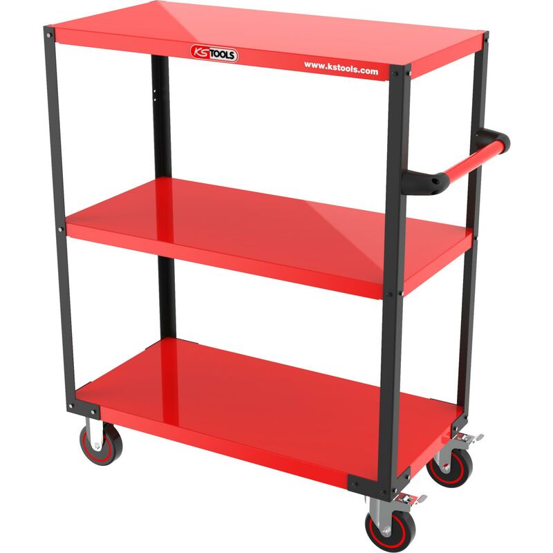 foto del prodotto kstools carrello di servizio per officina in lamiera, 1205x978x488mm
