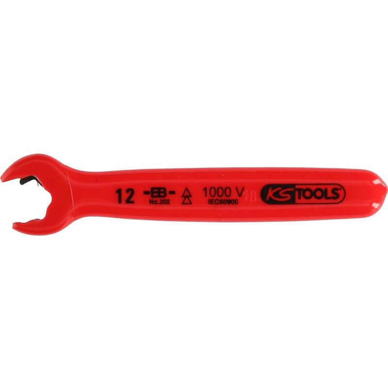 foto del prodotto kstools chiave a bocca con cricchetto con isolamento protettivo, 17 mm